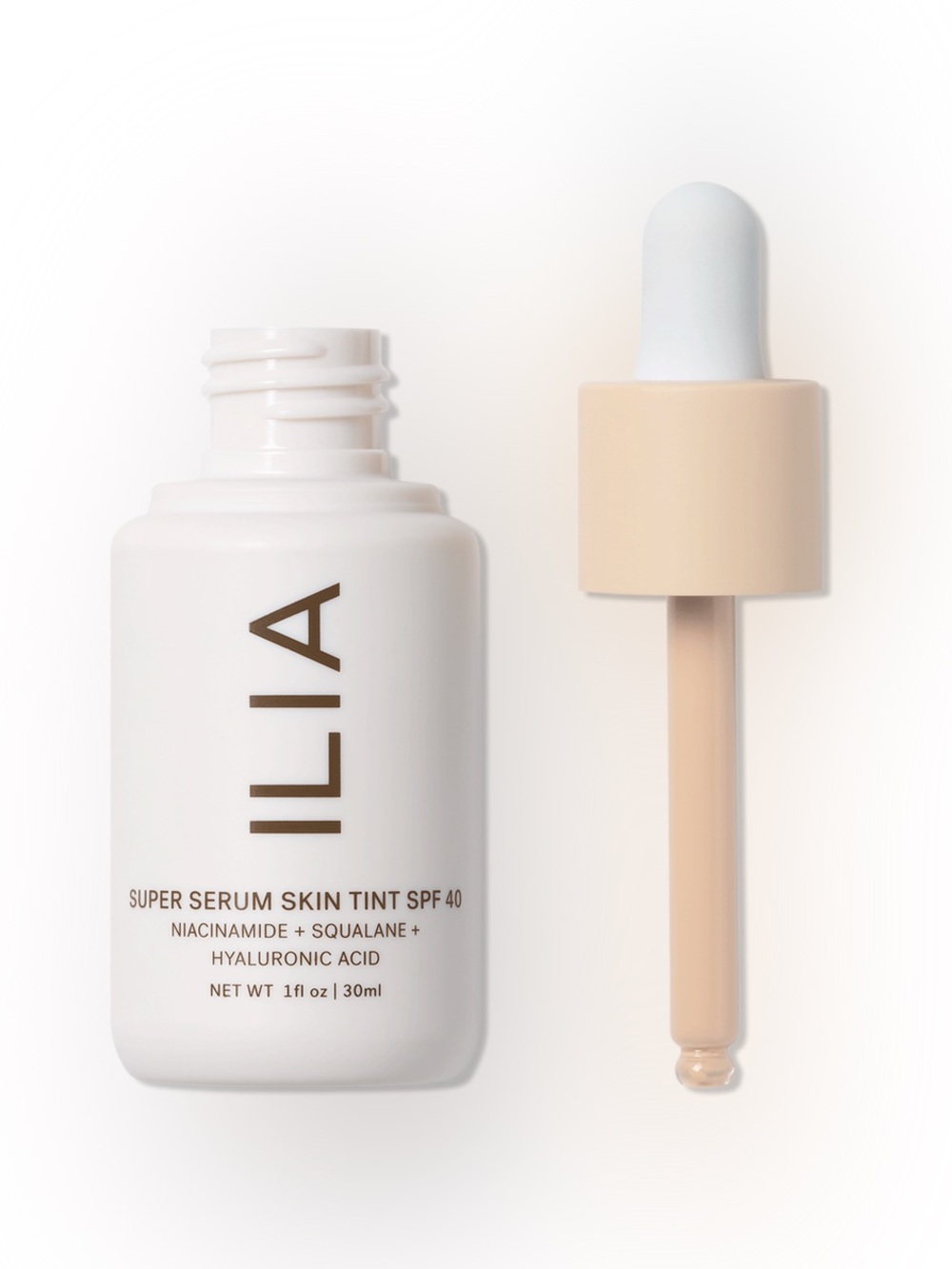 Ilia Super Serum Skin Tint SPF 40 - Hydrating Foundation - New in Box